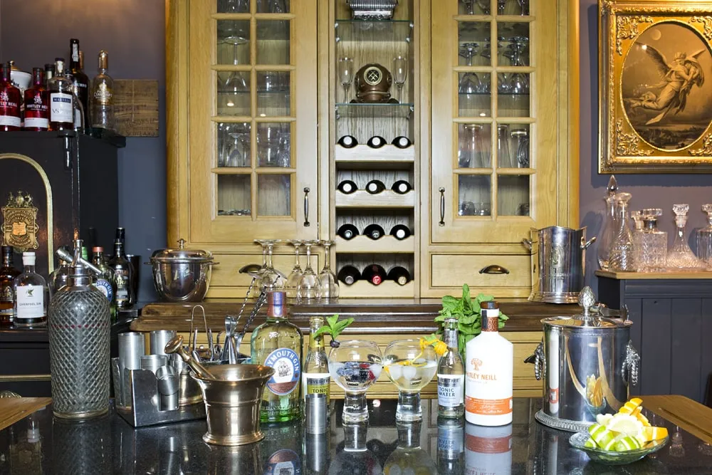 Gin and Tonics served with flair
